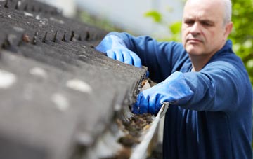 cleaning and inspecting Cerrig Man roofs